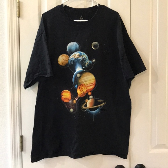 Disney Other - Mickey Mouse Galaxy T-Shirt, Size 2XL